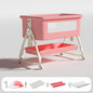 Multi-Functional Folding Baby Crib with Mosquito Net