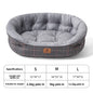 All Seasons Plush Dog Bed with Cooling Pad Option Armaan Enterprises