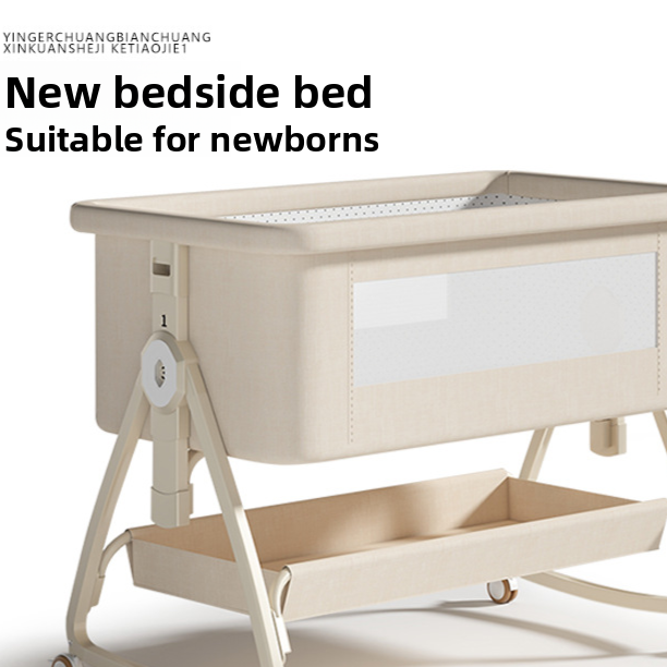 Multi-Functional Folding Baby Crib with Mosquito Net