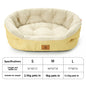 All Seasons Plush Dog Bed with Cooling Pad Option Armaan Enterprises