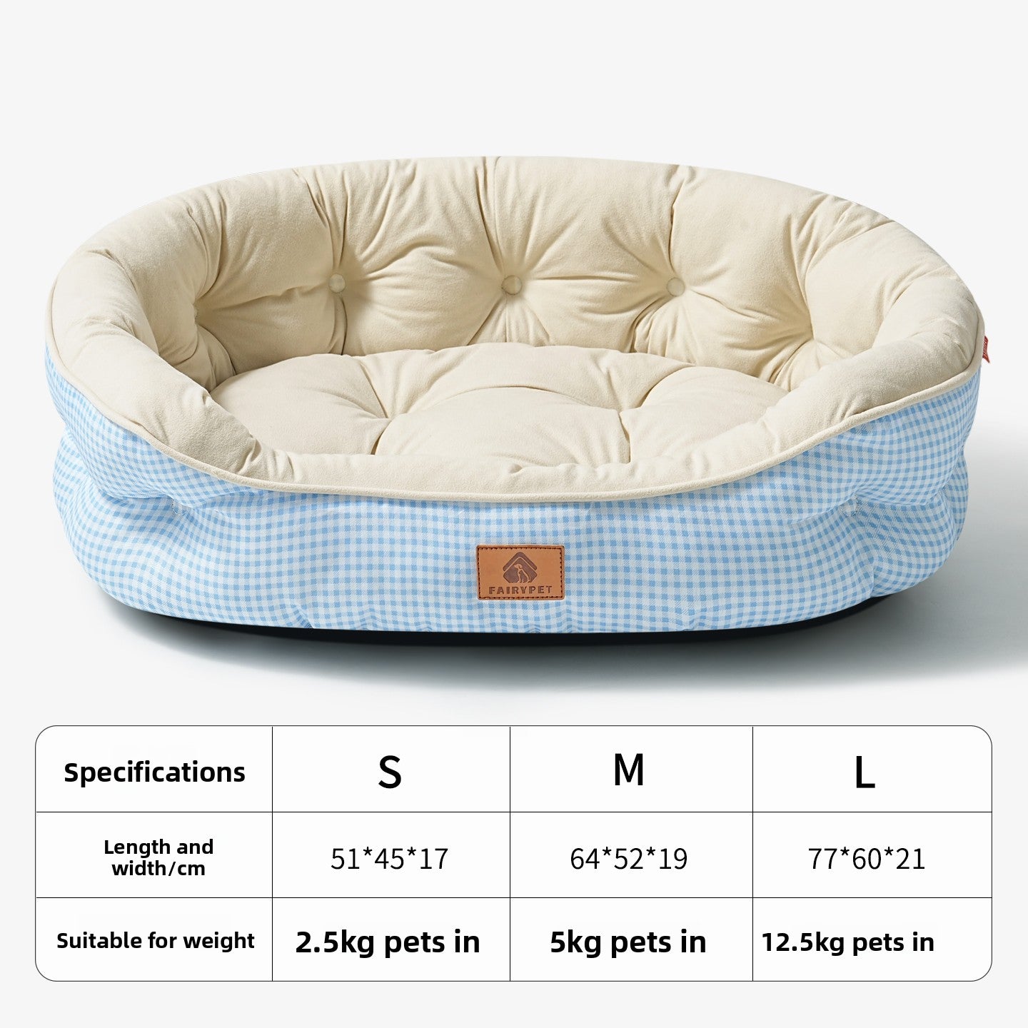 All Seasons Plush Dog Bed with Cooling Pad Option Armaan Enterprises