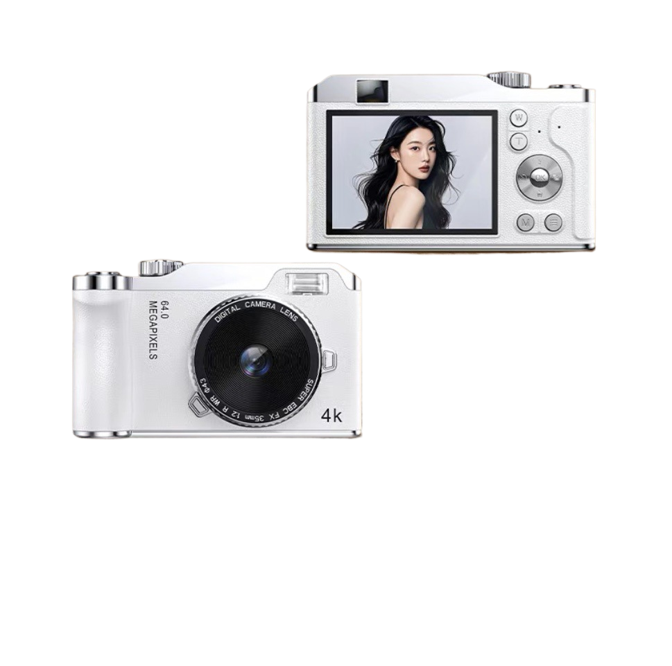 Personalized New Student Camera Retro Ccd High-Definition Flip-Screen Entry-Level Slr Camera 4K High-Pixel Dual Camera Armaan Enterprises