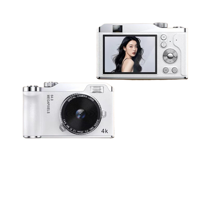 Personalized New Student Camera Retro Ccd High-Definition Flip-Screen Entry-Level Slr Camera 4K High-Pixel Dual Camera Armaan Enterprises