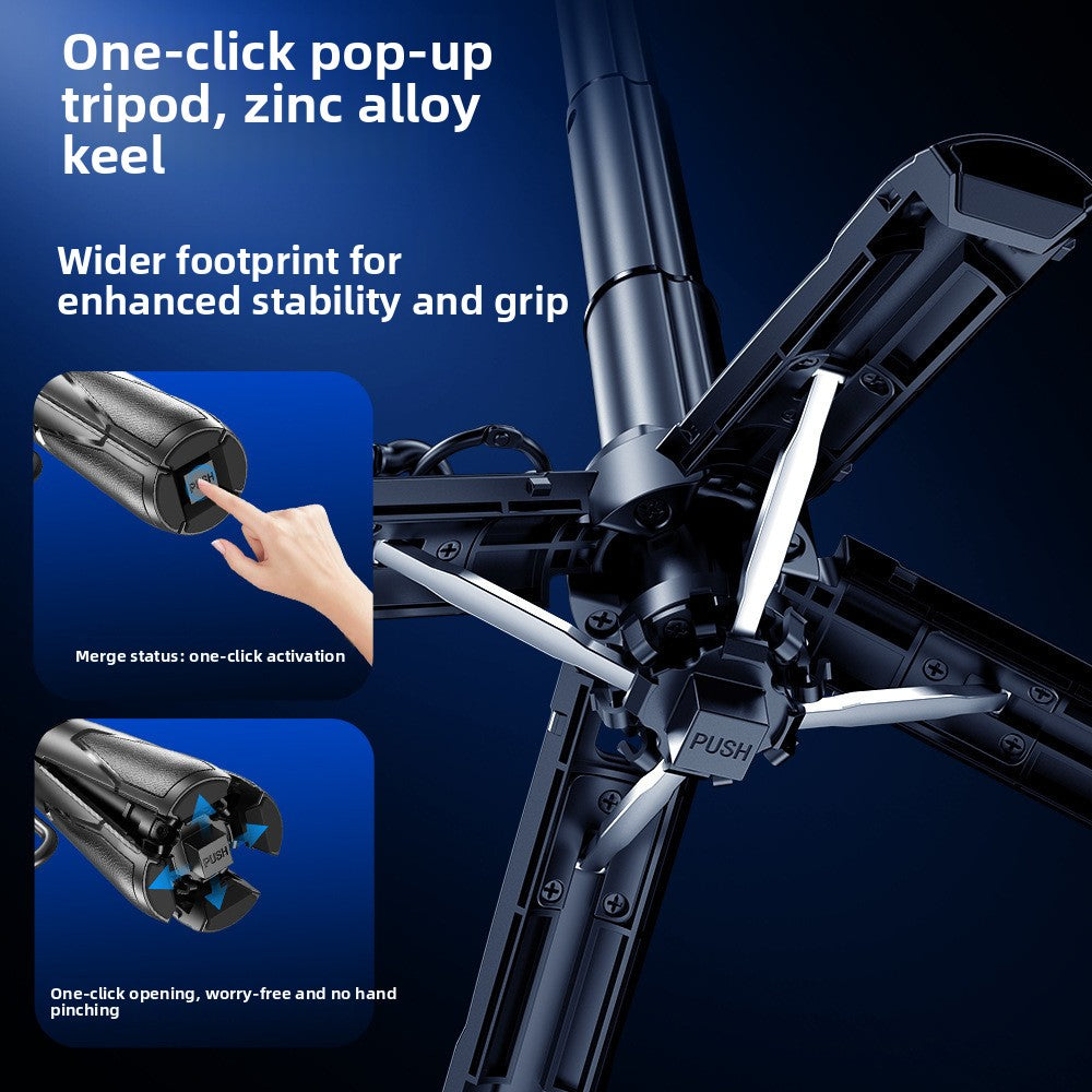 Magnetic Bluetooth Selfie Stick with Fill Light Armaan Enterprises