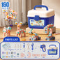 Kids Assembly Screw Tool Box with Electric Drill