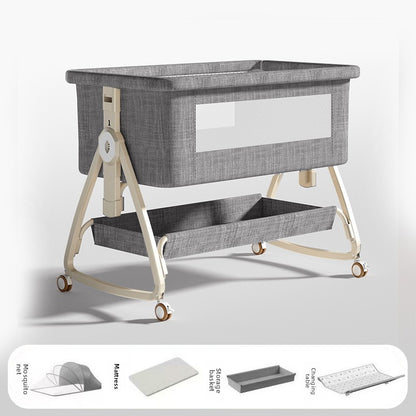 Multi-Functional Folding Baby Crib with Mosquito Net