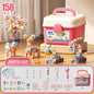 Kids Assembly Screw Tool Box with Electric Drill