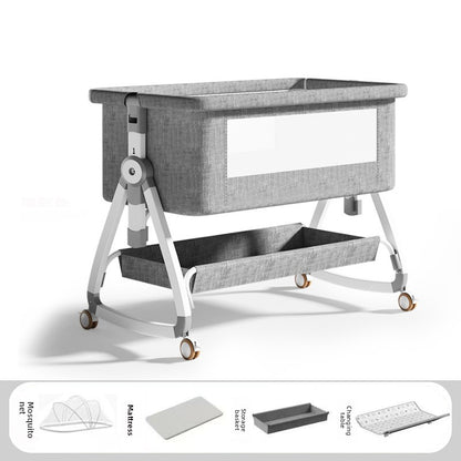 Multi-Functional Folding Baby Crib with Mosquito Net
