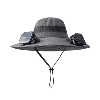 Solar-Powered Fan Sun Hat