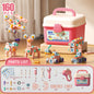 Kids Assembly Screw Tool Box with Electric Drill