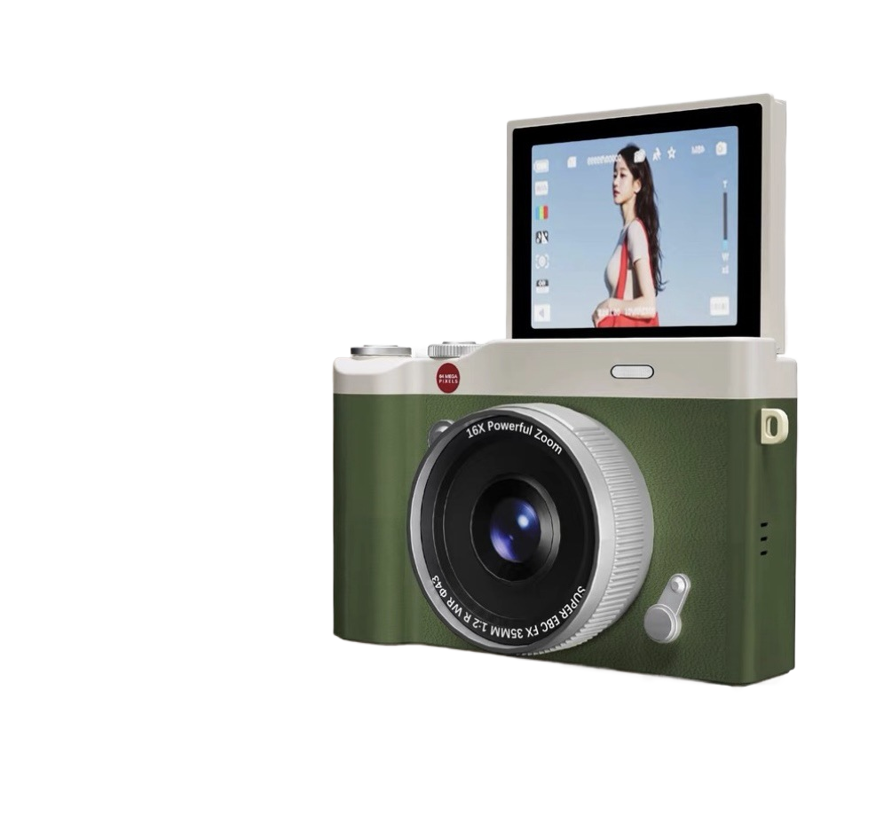 Personalized New Student Camera Retro Ccd High-Definition Flip-Screen Entry-Level Slr Camera 4K High-Pixel Dual Camera Armaan Enterprises