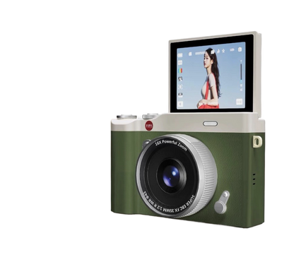 Personalized New Student Camera Retro Ccd High-Definition Flip-Screen Entry-Level Slr Camera 4K High-Pixel Dual Camera Armaan Enterprises