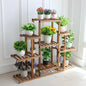 Indoor 9 Tier Wooden Plant Home Decor Stand Armaan Enterprises