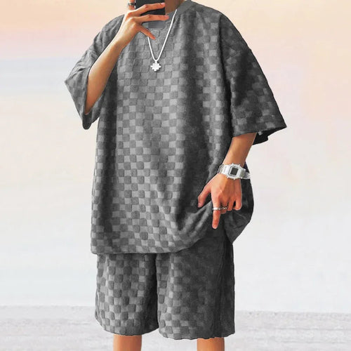 Men Leisure Oversized Two-piece shorts Set Armaan Enterprises