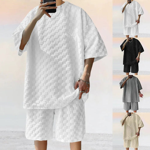 Men Leisure Oversized Two-piece shorts Set Armaan Enterprises