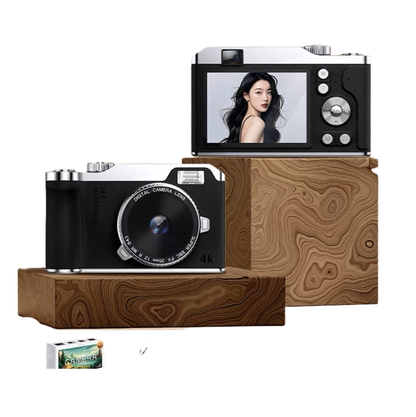 Personalized New Student Camera Retro Ccd High-Definition Flip-Screen Entry-Level Slr Camera 4K High-Pixel Dual Camera Armaan Enterprises
