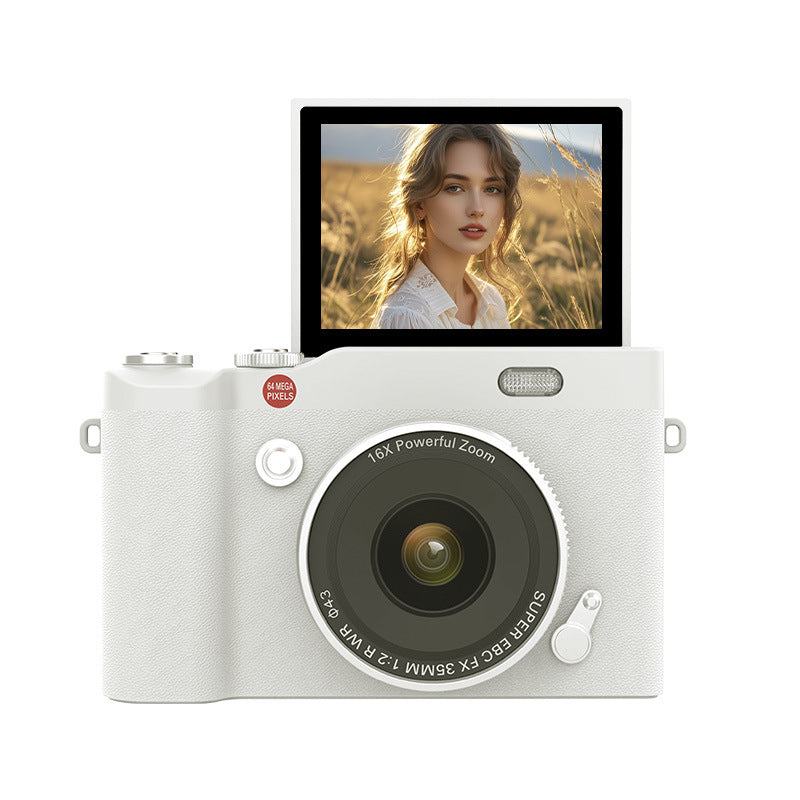 Personalized New Student Camera Retro Ccd High-Definition Flip-Screen Entry-Level Slr Camera 4K High-Pixel Dual Camera Armaan Enterprises