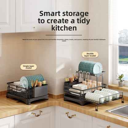 Retractable Kitchen Dish Drying Rack