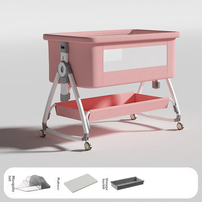 Multi-Functional Folding Baby Crib with Mosquito Net