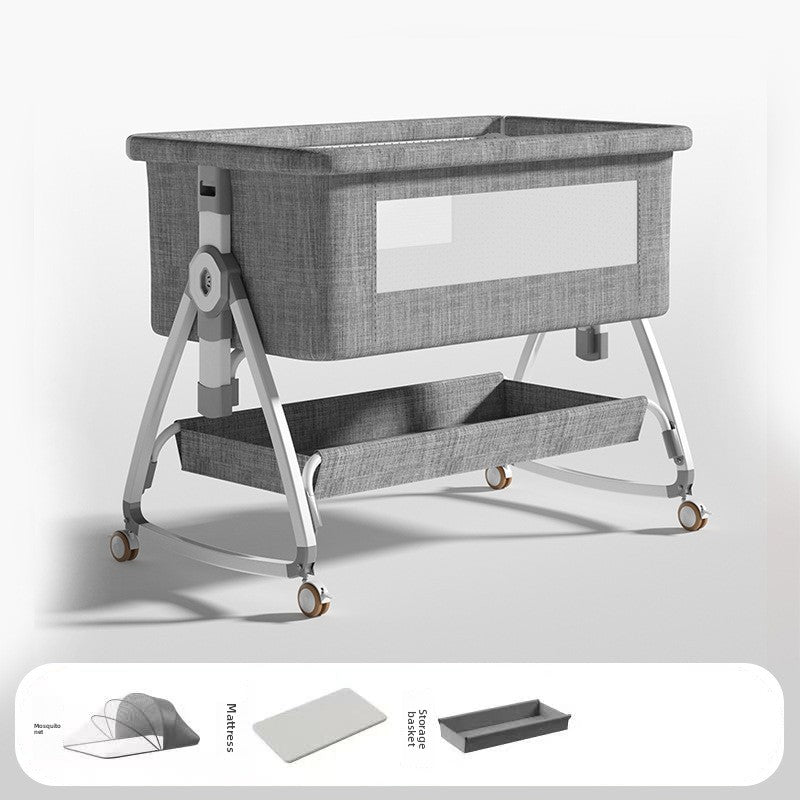 Multi-Functional Folding Baby Crib with Mosquito Net