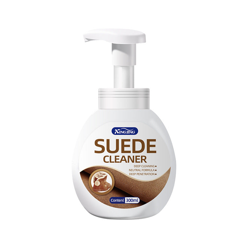 Shoe cleaning and care agent