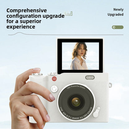 Personalized New Student Camera Retro Ccd High-Definition Flip-Screen Entry-Level Slr Camera 4K High-Pixel Dual Camera Armaan Enterprises