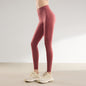 High-Waisted Brushed Yoga Pants with Tummy Control