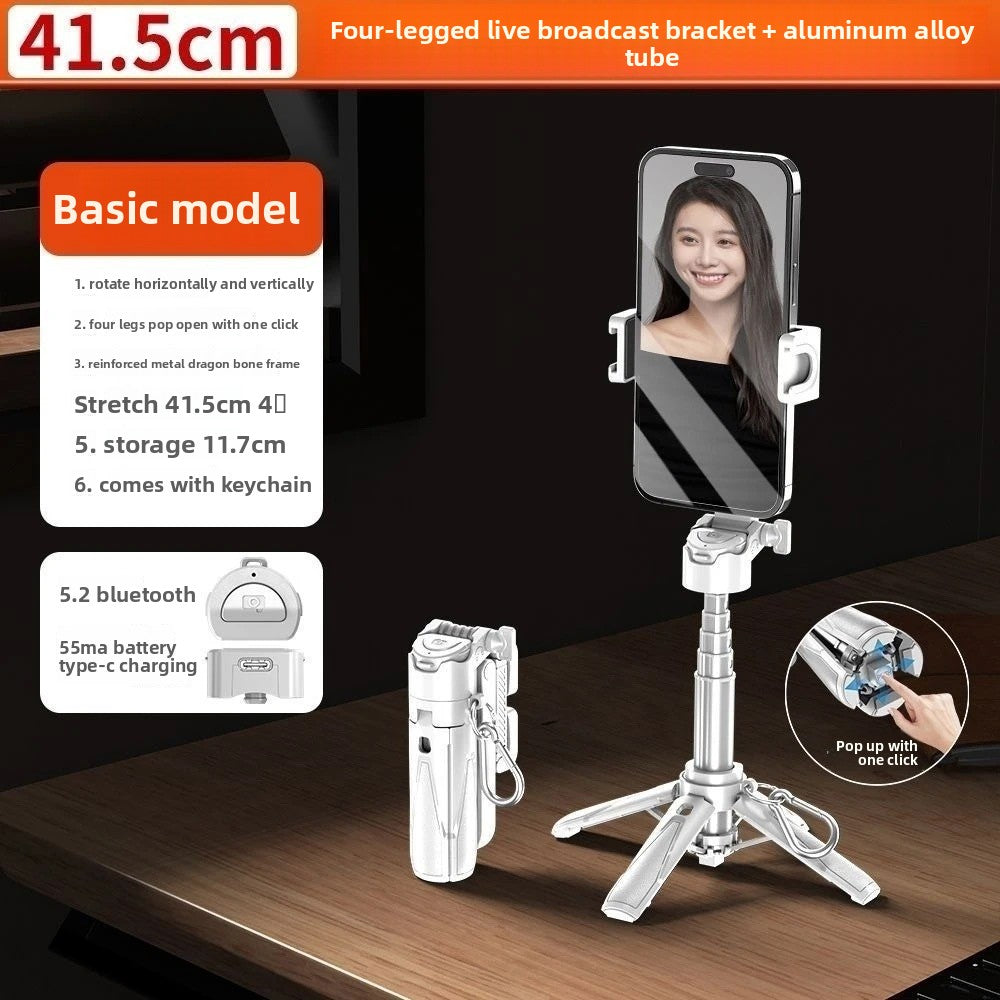 Magnetic Bluetooth Selfie Stick with Fill Light Armaan Enterprises